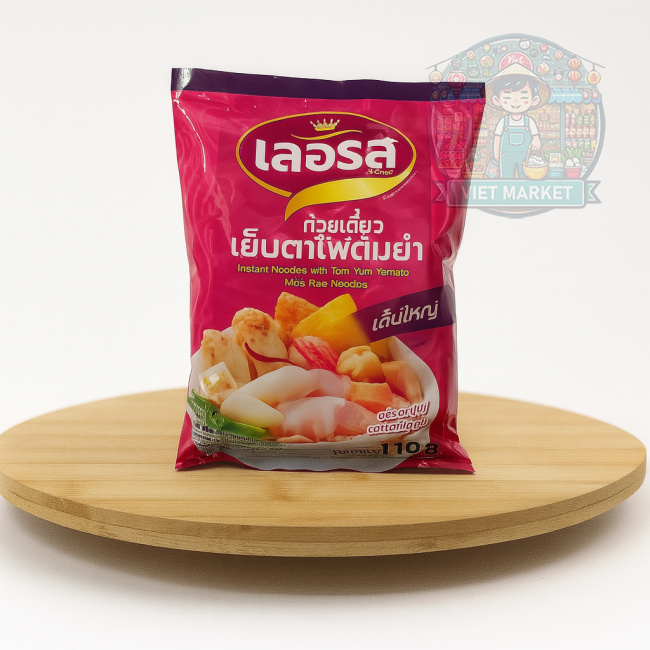 LAGSA LERROS Instantná zmes na prípravu ryžových širokých rezancov s omáčkou Tom Yum Yentafo 110g
