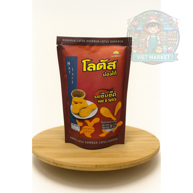 DORKBUA Taňa chrumkavý snack s pikantnou príchuťou 110g