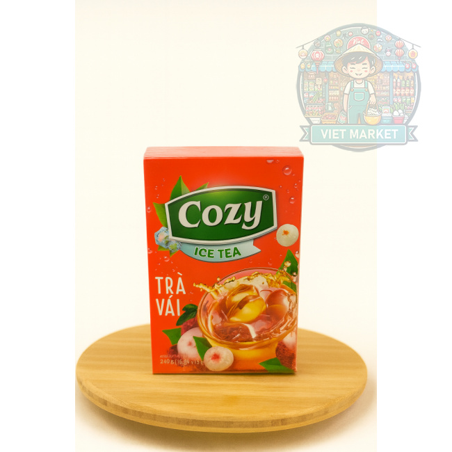COZY ICE Instantný ľadový čaj s príchuťou liči 240g