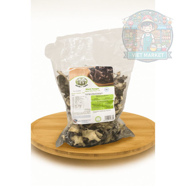 DOUBLE PANDA Sušené čierne huby 1kg