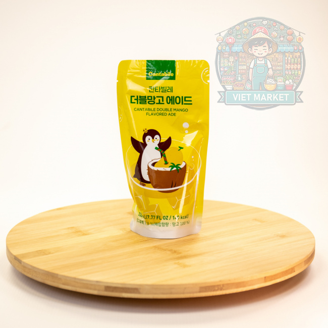 CANTABILE Nealkoholický nesýtený nápoj s príchuťou mango 230ml