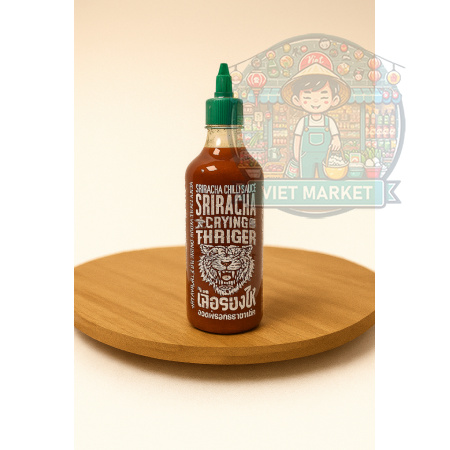 CRYING THAIGER SRIRACHA Čili pikantná omáčka 440ml