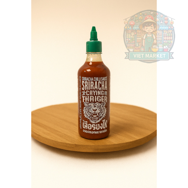 CRYING THAIGER SRIRACHA Čili pikantná omáčka 440ml