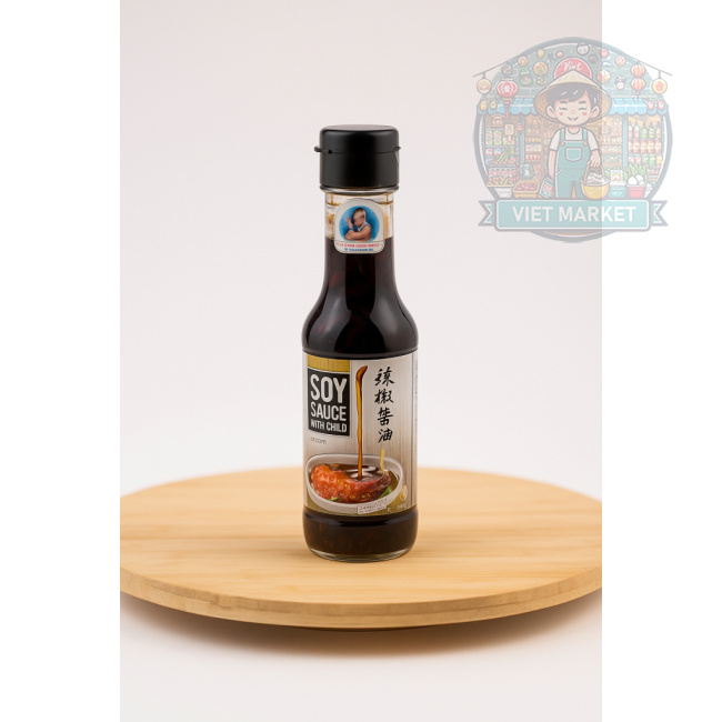 HEALTY BOY Sójová omáčka s čili 250ml