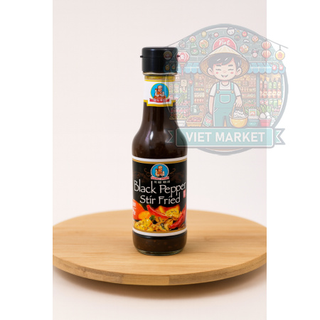 HEALTY BOY Omáčka z čierneho korenia 250ml