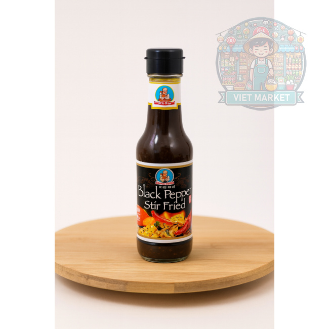 HEALTY BOY Omáčka z čierneho korenia 250ml