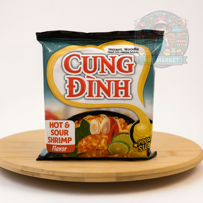 CUNG DINH Instantná zmes na prípravu polievky so sladko-kyslou krevetovou príchuťou 85g