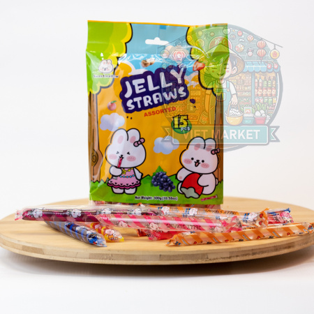 Sweet mellow - Želé slamky rôzne príchute 300g