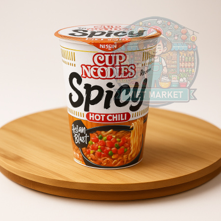 NISSIN Instantná zmes na prípravu polievky s pikantnou príchuťou v poháriku 66g