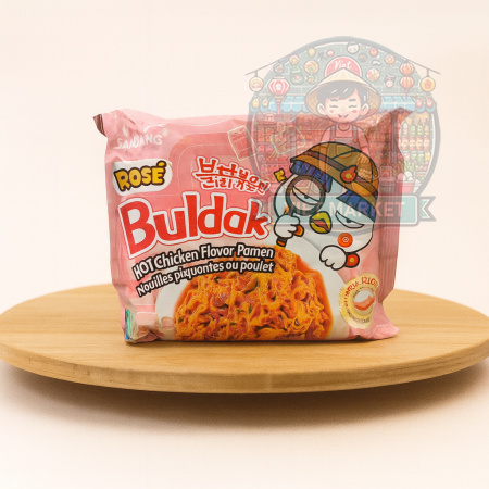 SAMYANG BULDAK ROSE Instantná zmes na prípravu pikantnej polievky s príchuťou ruží 140g