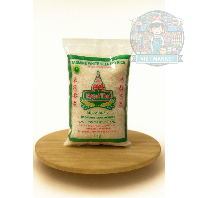 ROYAL THAI Jasmínová biela ryža dlhá 1kg