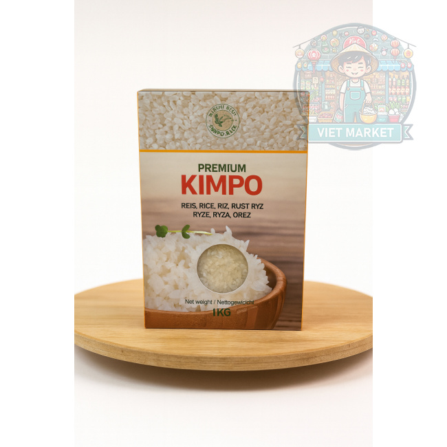 KIMPO PREMIUM Ryža na sushi 1kg