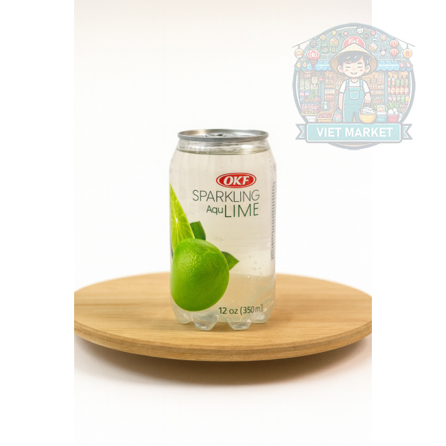 OKF Nealkoholický sýtený nápoj s príchuťou limetky 350ml