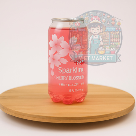 OKF Nealkoholický sýtený nápoj s príchuťou čerešňového kvetu 350ml