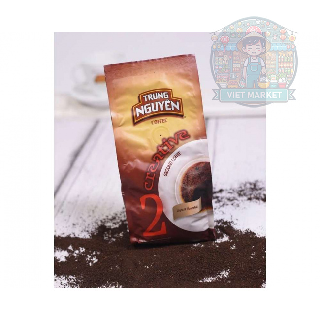 TRUNG NGUYEN CREATIVE 2 Vietnamská pražená mletá káva 250g