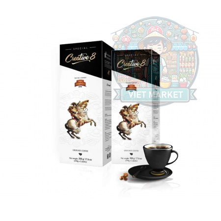 TRUNG NGUYEN CREATIVE 8 Vietnamská pražená mletá káva 250g