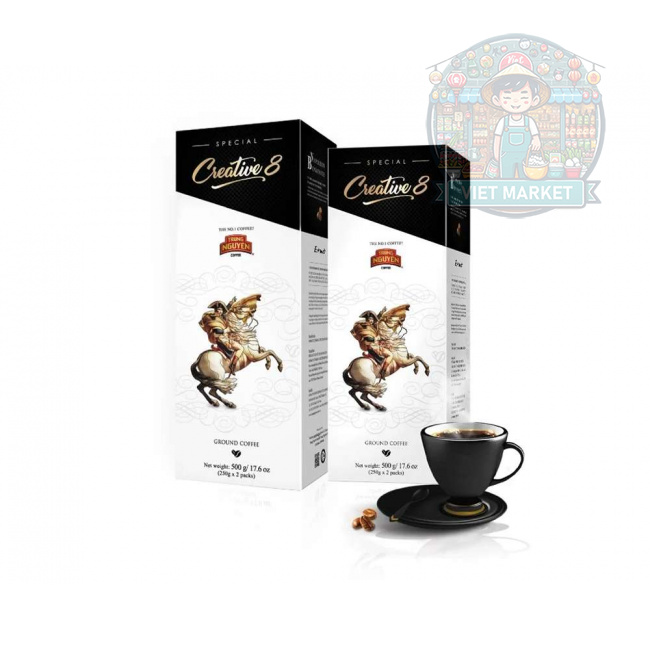 TRUNG NGUYEN CREATIVE 8 Vietnamská pražená mletá káva 250g