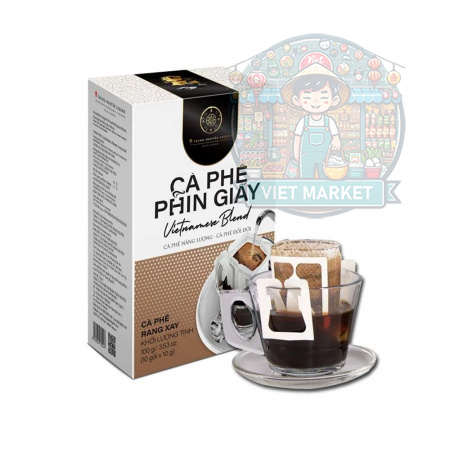 TRUNG NGUYEN LEGEND DRIP COFFEE Vietnamská káva vo vrecúškach s filtrom 10x10g