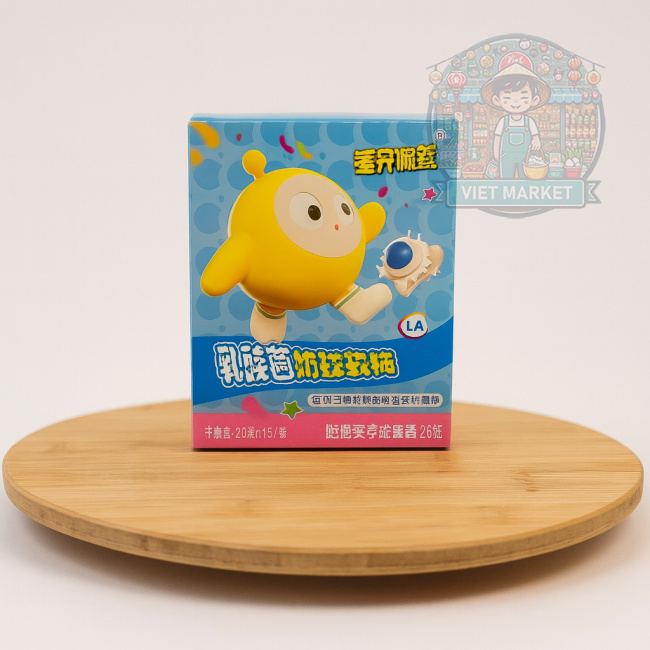 HUOLIYUAN Gumené cukríky s príchuťou čučoriedkového jogurtu 70g