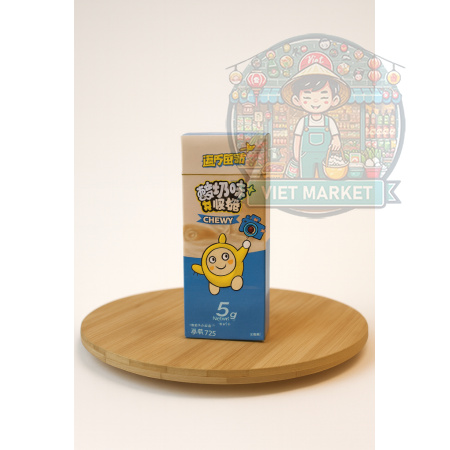 HUOLIYUAN Gumené cukríky s príchuťou jogurtu 72g