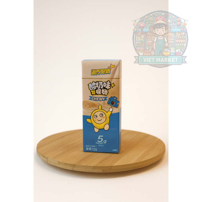 HUOLIYUAN Gumené bonbóniky s jogurtovou príchuťou 72g