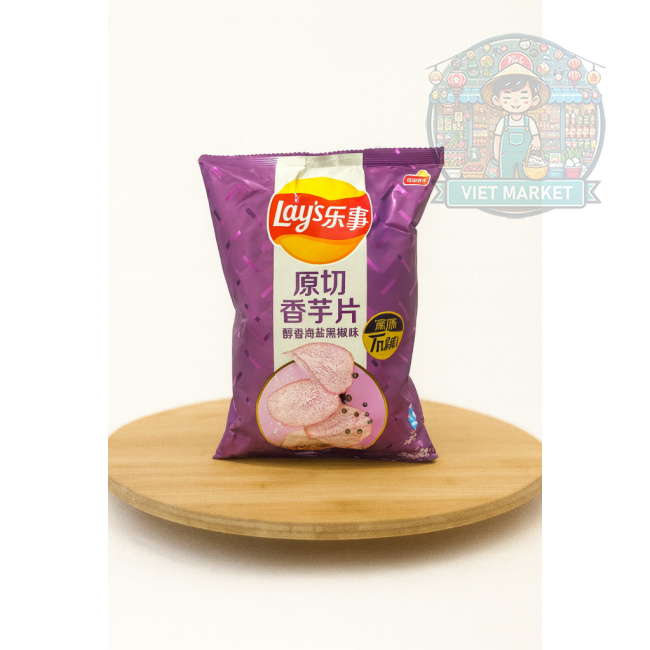 LAYS Chipsy Taro s príchuťou čierneho korenia 60g