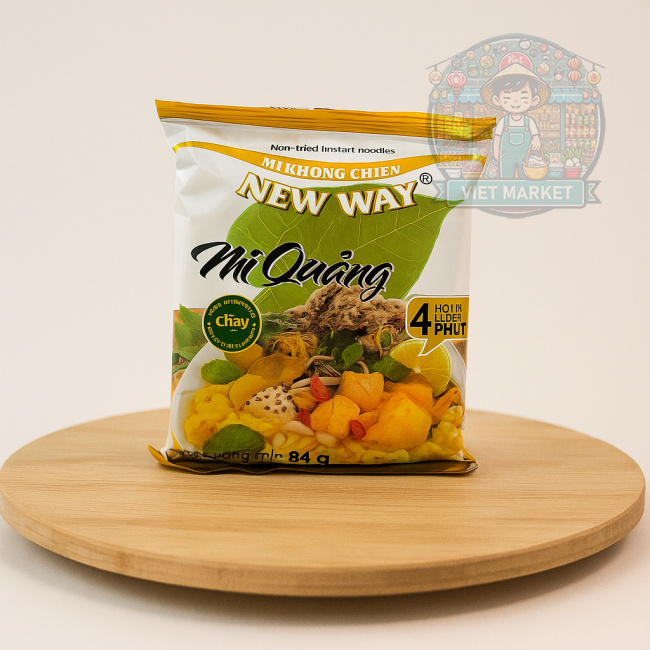 NEW WAY Instantná zmes na prípravu vegetariánskych nepražených rezancov Mi Quang 88g