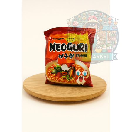 NONGSHIM Neoguri Instantná zmes na prípravu polievky s pikantnou príchuťou morských plodov 120g