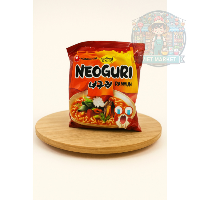 NONGSHIM Neoguri Instantná zmes na prípravu polievky s pikantnou príchuťou morských plodov 120g
