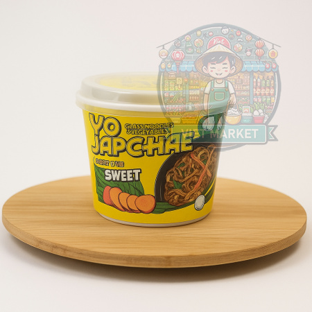 YO JAPCHAE Kórejské rezance so sladkou príchuťou 75g