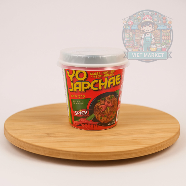 YO JAPCHAE Kórejské rezance s pikantnou príchuťou 38g