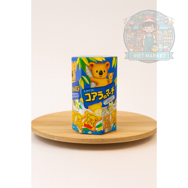 LOTTE KOALA MARCH Sušienky plnené vanilkovým krémom 37g