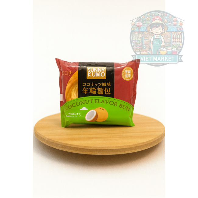 SUNNY KUMO Buchtička s kokosovou príchuťou 93g
