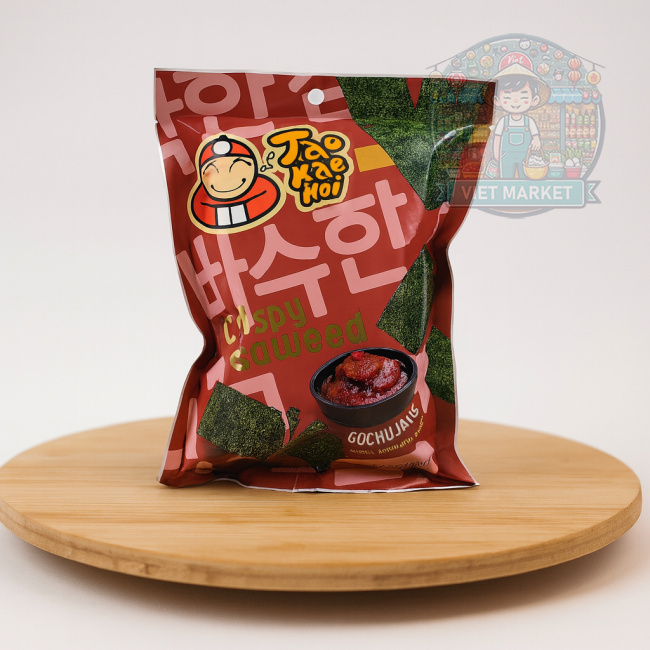 TAOKAENOI Chrumkavé morské riasy s príchuťou Gochujang 32g