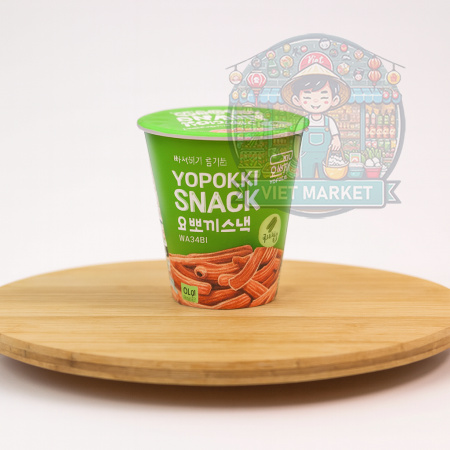 YOPOKKI Snack s príchuťou wasabi 50g