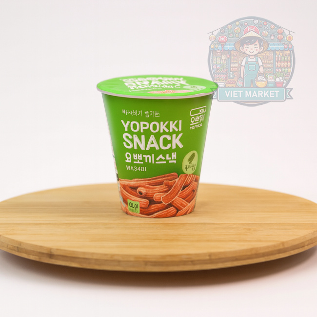 YOPOKKI Snack s príchuťou wasabi 50g