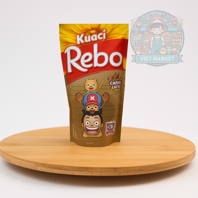 REBO Slnečnicové semienka s príchuťou caffe latte 70g