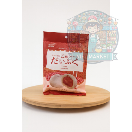 Q LOVE Mochi ryžové koláčiky s príchuťou červenej fazule 120g
