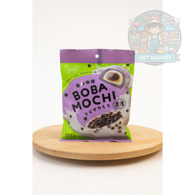 YUKI & LOVE Mochi ryžové koláčiky s príchuťou taro 120g