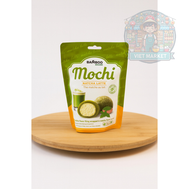 BAMBOO HOUSE Mochi ryžové koláčiky s príchuťou matcha 180g