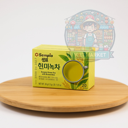 SEMPIO Porciovaný ryžový zelený čaj z ryže natural 30g