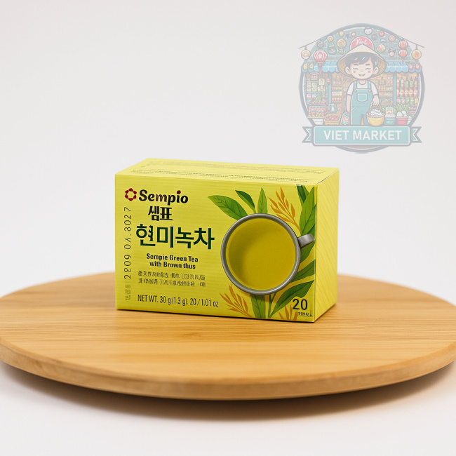 SEMPIO Porciovaný ryžový zelený čaj z ryže natural 30g