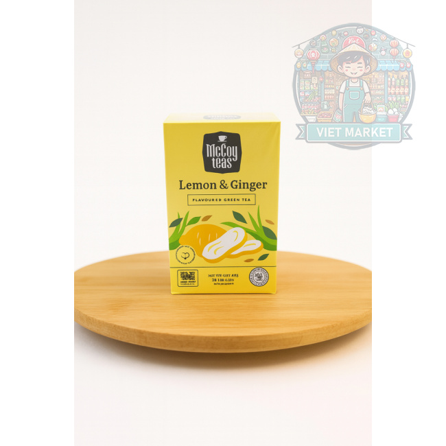 MC COY TEAS Porciovaný citrónovo-zázvorový čaj 30g