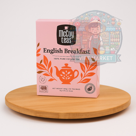 MC COY TEAS Porciovaný čaj English Breakfast 200g