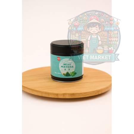 BRILLIANT Matcha prášok s pepermintovou príchuťou 80g