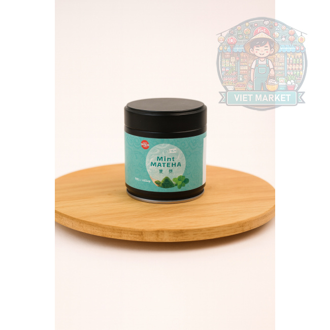 BRILLIANT Matcha prášok s pepermintovou príchuťou 80g