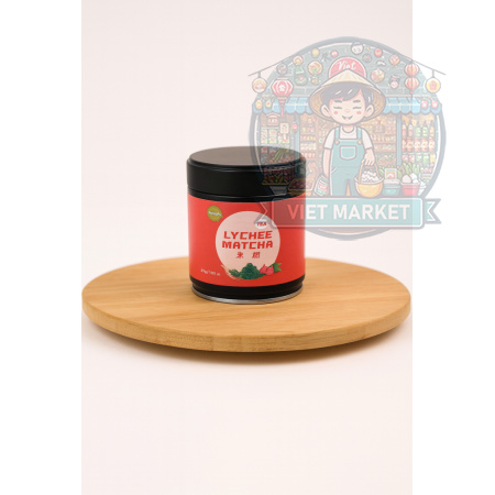 BRILLIANT Matcha prášok s liči príchuťou 80g