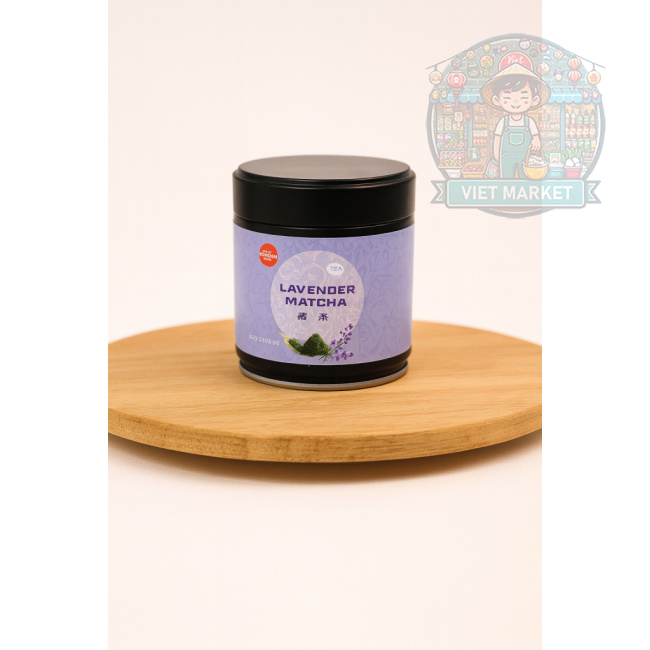 BRILLIANT Matcha prášok s levanduľovou príchuťou 80g