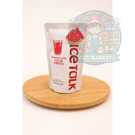 ICE TALK Nealkoholický nesýtený ľadový čaj s príchuťou vodný melón 230ml