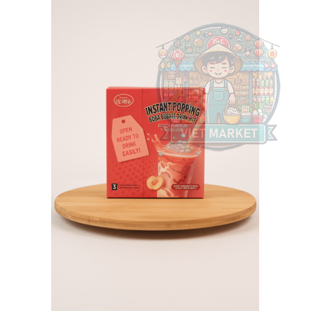 KLKW Instantná zmes na prípravu nápoja s praskajúcimi guličkami s príchuťou biela broskyňa 210g